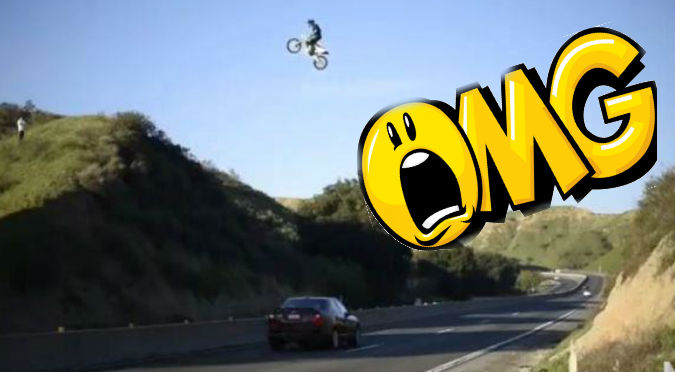 YouTube: Este fue el resultado de alucinante salto con motocicleta