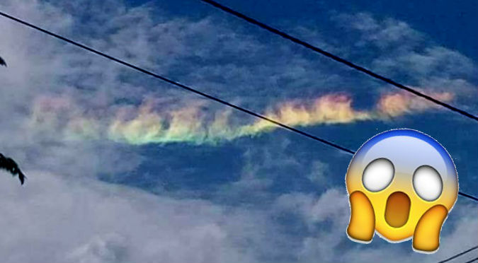 Viral: ¿Por qué se produjo el arcoíris de fuego? ¿Tiempos proféticos?- VIDEO