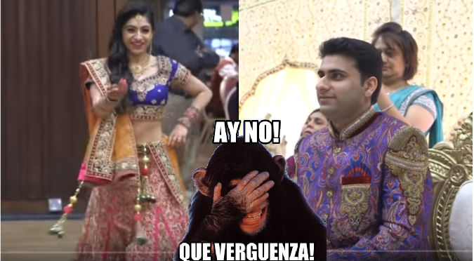 YouTube: Novia india dio tremenda sorpresa a su pareja en ¡plena boda!