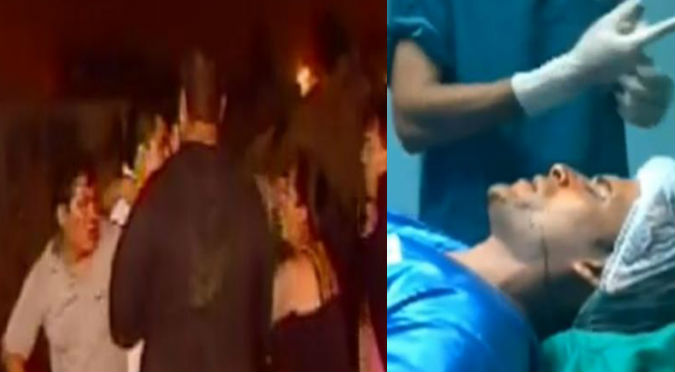 ¡No lo quieren! Christian Domínguez fue golpeado en discoteca (VIDEO)
