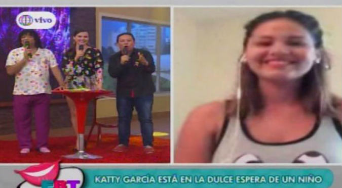 ¡Felicidades! Katty García no pudo más con la emoción y reveló el sexo de su bebé (FOTOS)