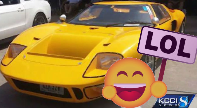 ¡Robó un auto de lujo y es considerado como el más torpe del mundo! (VIDEO)