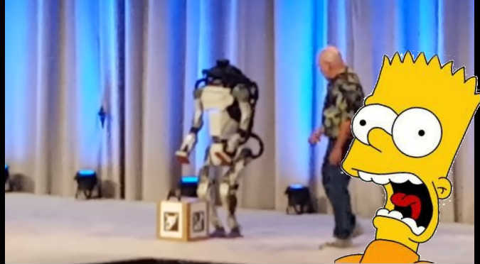 YouTube: Robot sufre tremendo fail en plena presentación