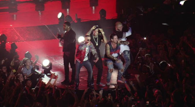 J Balvin se unió a Nicky Jam, Zion, Yandel y Farruko para cantar 'Ginza' (VIDEO)