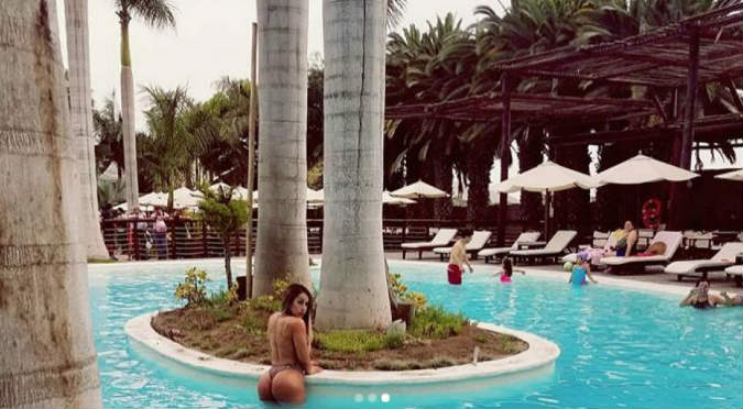 Dorita Orbegoso sorprende con topless a seguidores (FOTOS)