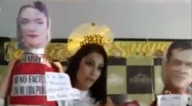 ¿Karla Tarazona quemará piñata de Isabel Acevedo y Christian Domínguez?
