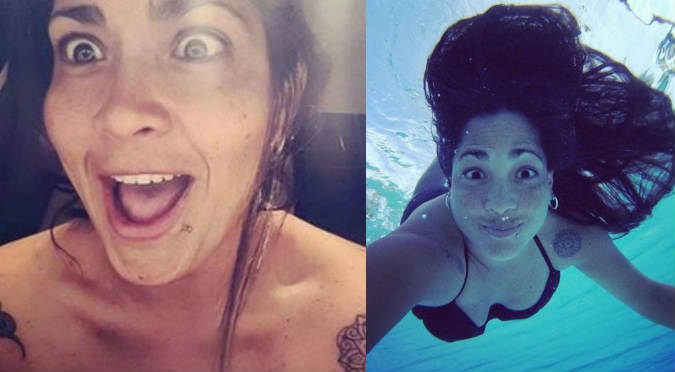 Katia Palma se luce en bikini para responder a críticas sobre su peso