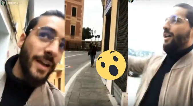 Maluma persiguió a paparazzi que le tomó fotos y esto pasó (VIDEO)