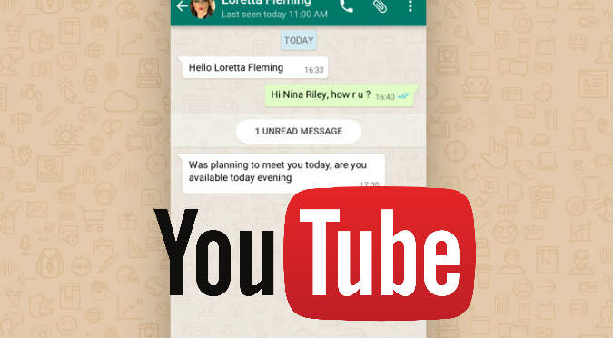 ¡Genial! Así puedes ver videos de YouTube en un chat de WhatsApp