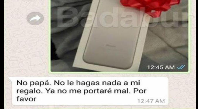 WhatsApp: Padre se entera que su hija hará 'travesuras' con su novio