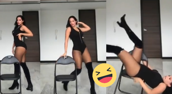 YouTube: Quiso realizar un baile sexy, pero terminó en ridículo