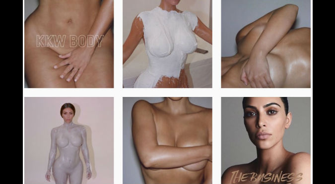 Kim Kardashian utiliza su cuerpo para agrandar su fortuna