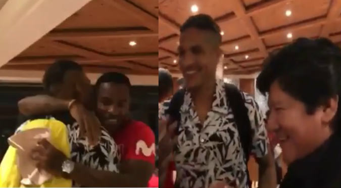 Paolo Guerrero y su reencuentro con la Selección Peruana en Austria (VIDEO)