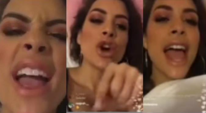Milett Figueroa amenaza a seguidores con seguir cantando (VIDEO)
