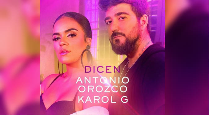 Antonio Orozco y Karol G estrenan 'Dicen' (VIDEO)