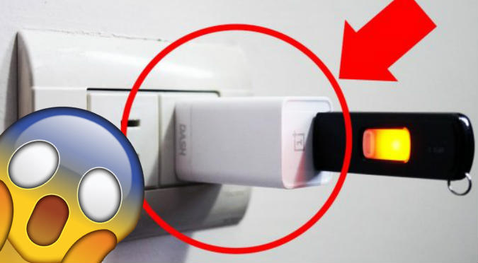 ¿Qué pasa si conectas un USB a la energía eléctrica?
