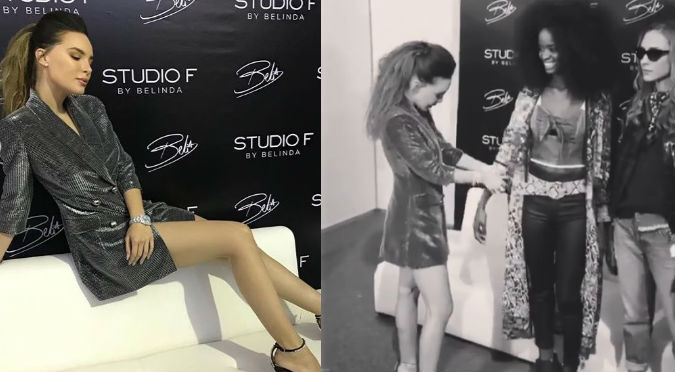 Critican a Belinda por supuesto maltrato a modelos (VIDEO)