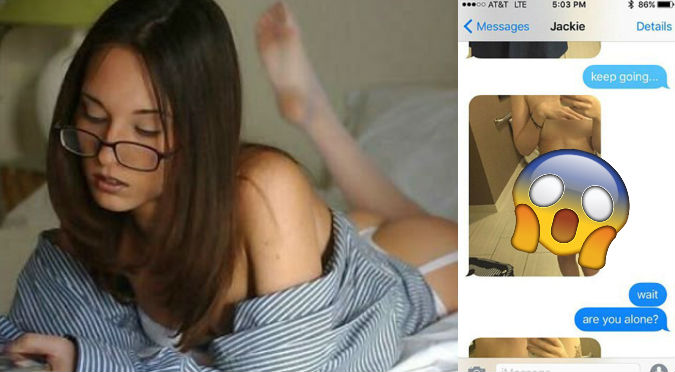 Chica envió foto hot a su novio y su reacción se vuelve viral