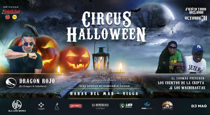 Circus Halloween 2018: La fiesta que no te puedes perder