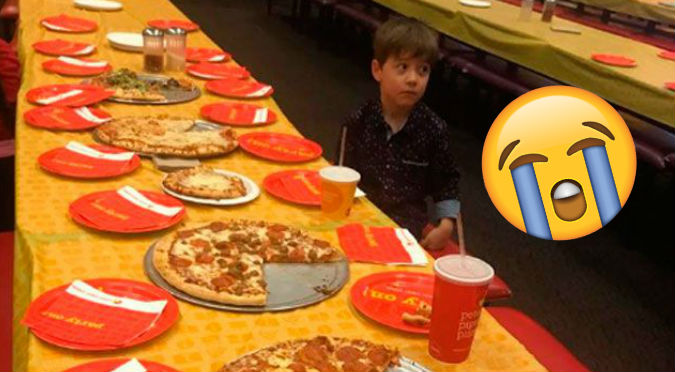 Niño invitó a 32 amiguitos para celebrar su cumpleaños y ninguno asistió