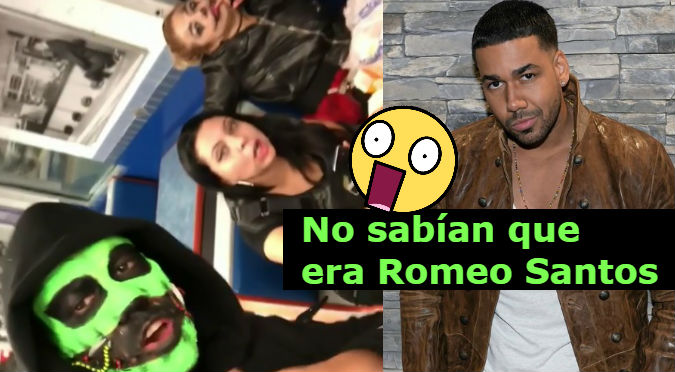 Romeo Santos sorprende a fans con disfraz de Halloween (VIDEO)