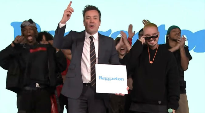 J Balvin llevó 'Reggaetón' al programa más visto de Estados Unidos (VIDEO)