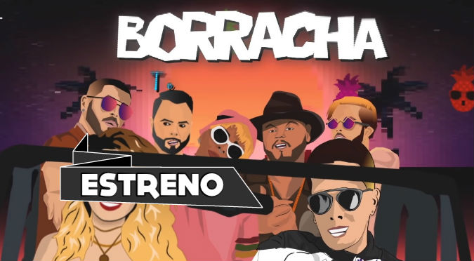 Yera, Juan Magán, Lola Indigo y De La Ghetto juntos en 'Borracha Remix' (VIDEO)