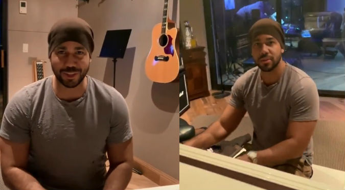 Romeo Santos quiso mostrar su talento con el piano y todo salió mal (VIDEO)