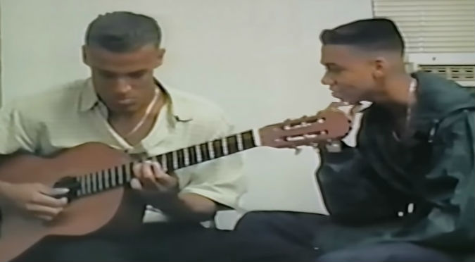 Así lucía Romeo Santos en sus inicios con Aventura (VIDEO)