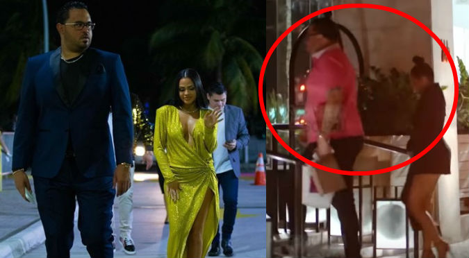 Natti Natasha y Pina Records son vistos entrando a hotel tras rumores de romance (VIDEO)