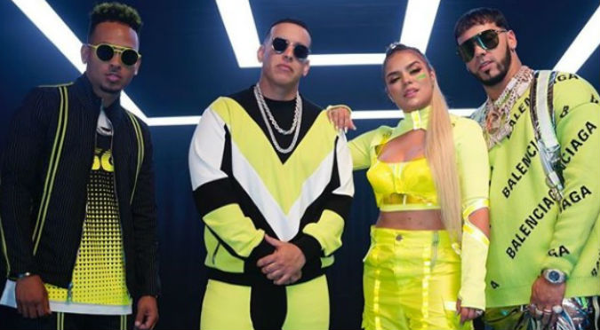 Daddy Yankee es criticado por foto junto a Karol G y Anuel