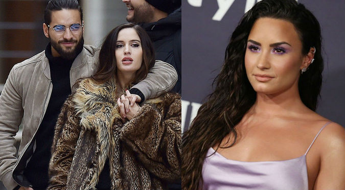 Demi Lovato elogia a la novia de Maluma por sexy foto