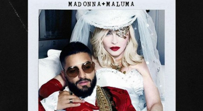 Maluma anuncia estreno con Madonna y ni él lo puede creer