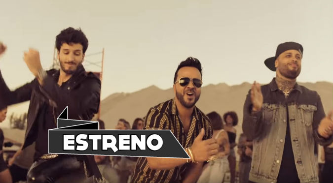 Luis Fonsi, Sebastián Yatra y Nicky Jam arrasan en vistas con nueva canción (VIDEO)