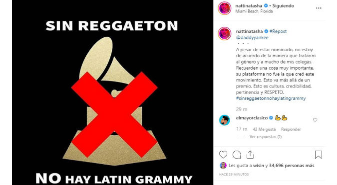 Karol G, Natti Natasha, Daddy Yankee y más unen fuerzas contra los Latin Grammy (VIDEO)