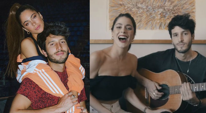 Sebastián Yatra reveló sin querer el secreto de Tini y ella reaccionó así (VIDEO)