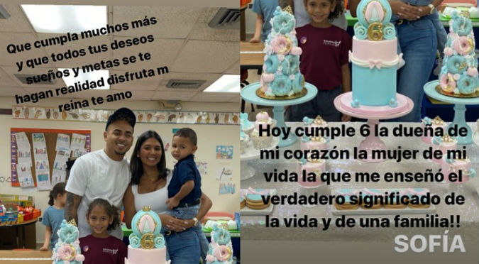 Así celebró Ozuna el cumpleaños de su hija Sofía