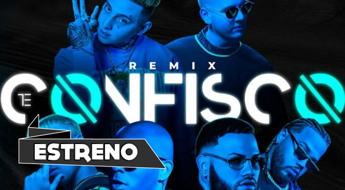 Anonimus, Miky Woodz, Lary Over, Noriel, Brray & Cauty - Te Confisco Remix (VIDEO)