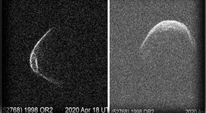 Así se vio el asteroide “potencialmente peligroso” 1998 OR2 | VIDEO