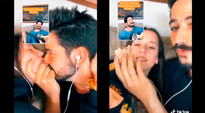Camilo es criticado por obligar a cantar a Evaluna Montaner | VIDEO