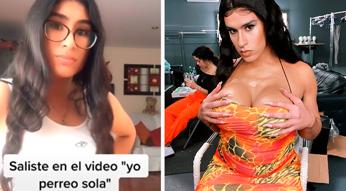 Joven peruana se vuelve viral por su parecido con Bad Bunny en el videoclip de “Yo Perreo Sola” | VIDEO