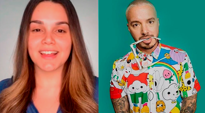 Joven se vuelve viral en TikTok por verse igual que J Balvin gracias al maquillaje | VIDEO