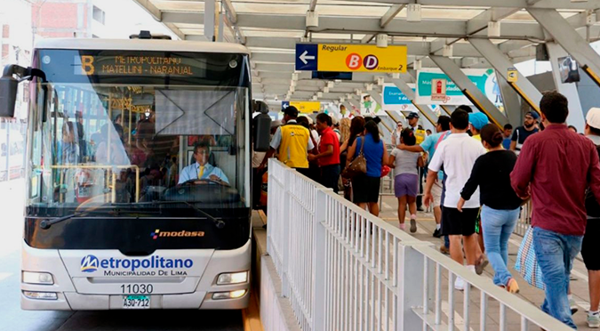 Metropolitano reducirá de forma gradual flota de buses y alimentadores