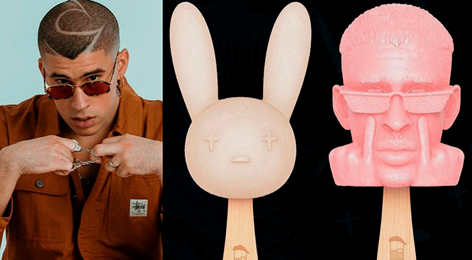 Bad Bunny tendrá paletas de helado con su imagen | FOTOS
