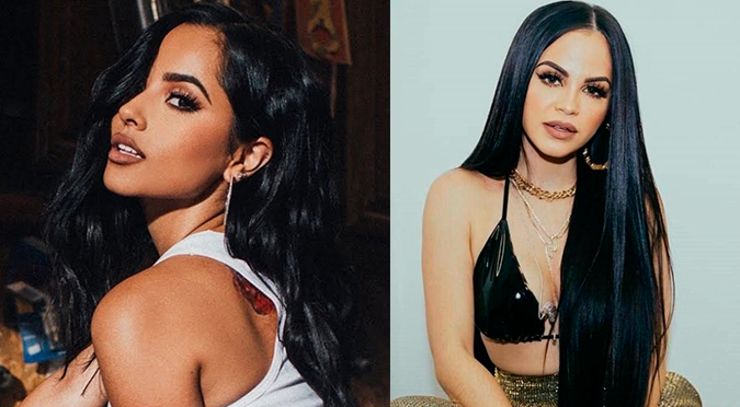 Becky G y Natti Natasha recordaron con osada fotografía su éxito “Sin Pijama” | FOTO