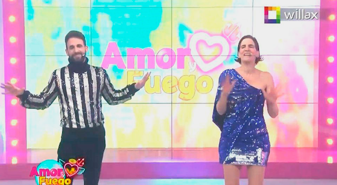 'Amor y fuego': Así fue el estreno del nuevo programa de Rodrigo González y Gigi Mitre | VIDEO