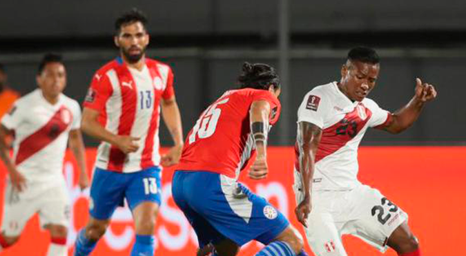Perú empató 2-2 ante Paraguay por las Eliminatorias Qatar 2022