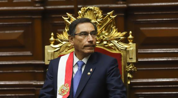 Presentan nueva moción de vacancia contra Martín Vizcarra