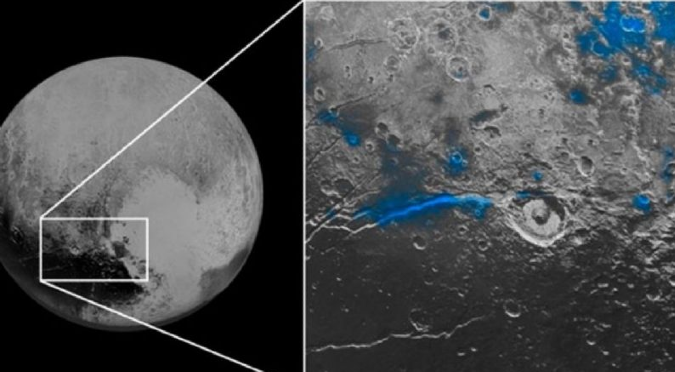 Hallan agua en la Luna y bolsas que pueden albergarla