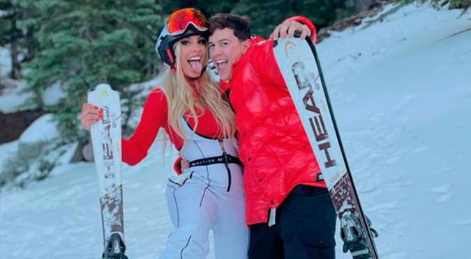 Lele Pons y Guaynaa confirmaron su romance con tiernas fotografías en la nieve | FOTOS